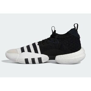 Adidas Trae Young 2 Super Villain White Black Sneakers Boys 6.5 Women 8 H06473
